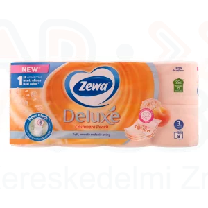 Zewa Deluxe toalettpapír 3 rétegű 8 tekercs Cashmere Peach