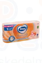 Zewa Deluxe toalettpapír 3 rétegű 8 tekercs Cashmere Peach Kép