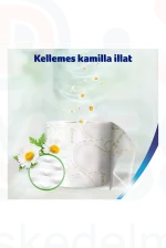 Zewa Deluxe toalettpapír 3 rétegű 8 tekercs Camomile Comfort Kép