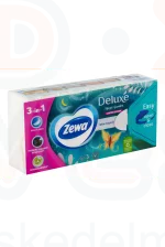 Zewa Deluxe papírzsebkendő 3 rétegű 90 db Limited Edition Kép