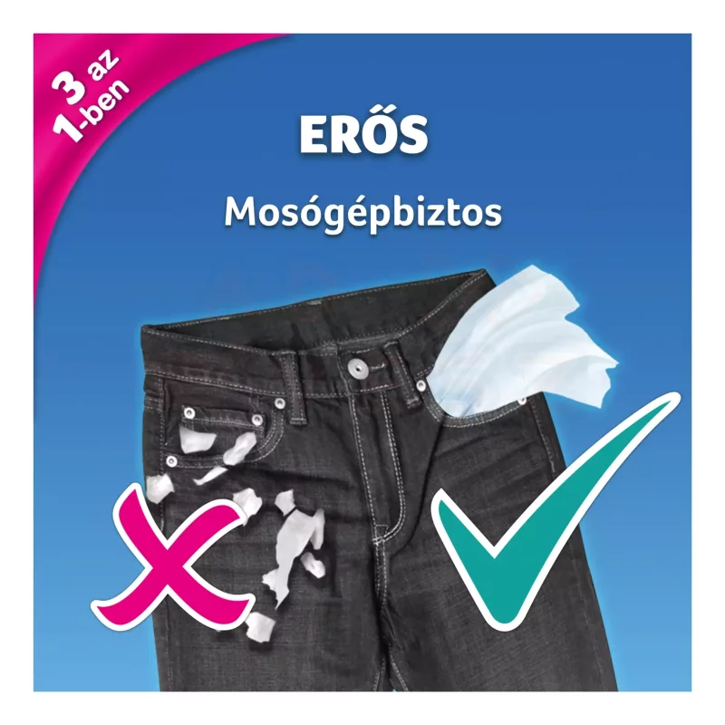 Zewa Deluxe papírzsebkendő 3 rétegű 90 db Limited Edition Kép