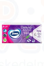 Zewa Deluxe papírzsebkendő 3 rétegű 90 db Lavender Dreams Kép