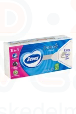 Zewa Deluxe papírzsebkendő 3 rétegű 90 db illatmentes Kép