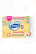 Zewa nedves toalettpapír 42 db Almond Milk Kép