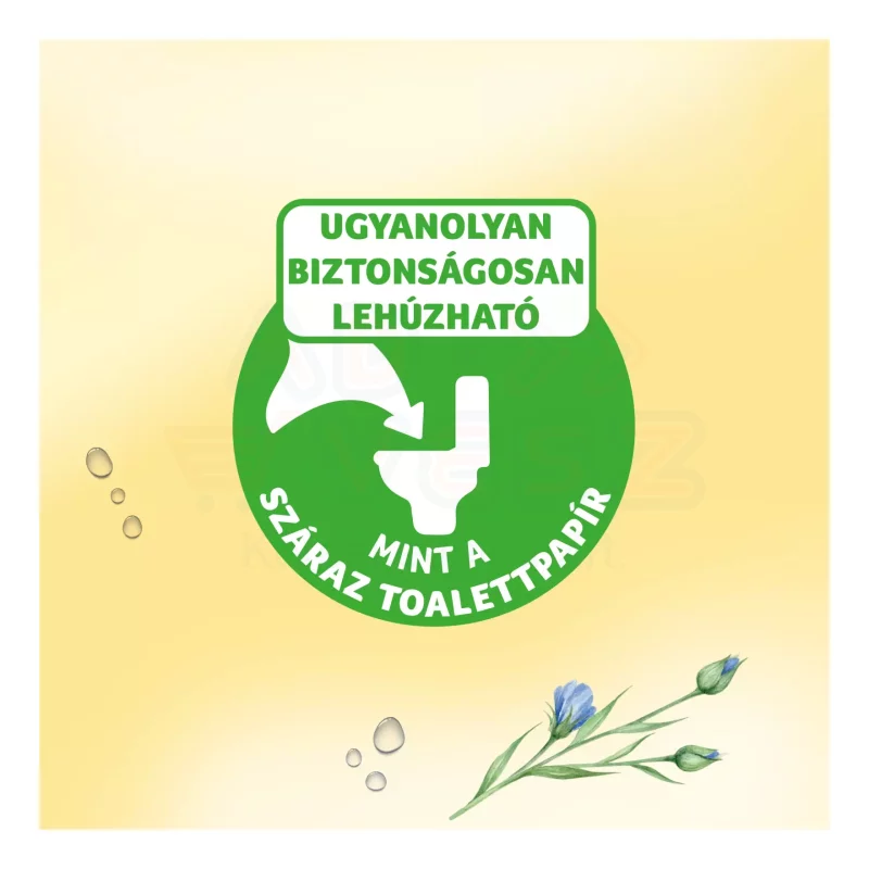 Zewa nedves toalettpapír 42 db Almond Milk Kép