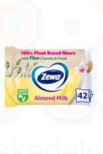 Zewa nedves toalettpapír 42 db Almond Milk Kép