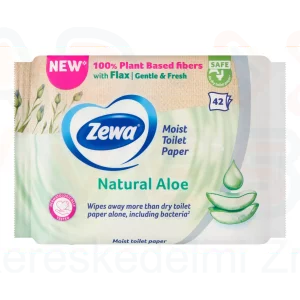 Zewa nedves toalettpapír 42 db Aloe Vera