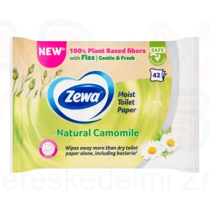 Zewa nedves toalettpapír 42 db Natural Camomile