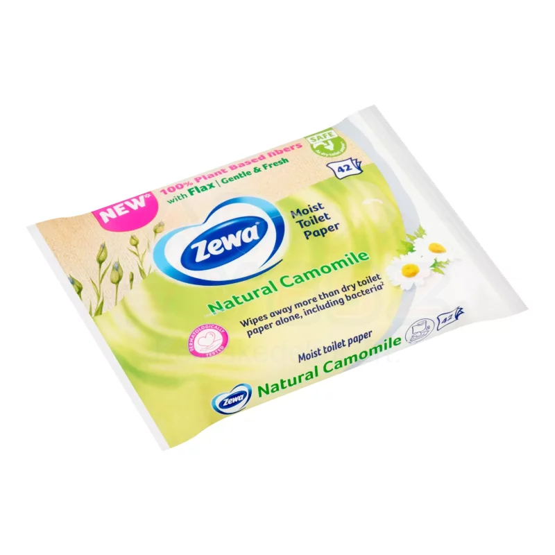 Zewa nedves toalettpapír 42 db Natural Camomile Kép