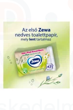 Zewa nedves toalettpapír 42 db Natural Camomile Kép