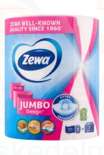 Zewa háztartási papírtörlő 2 rétegű 1 tekercses 325 lap Decor Jumbo Kép
