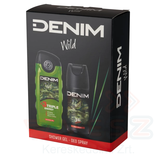 DENIM WILD ajándékcsomag (deo+tusfürdő) 2025 Kép