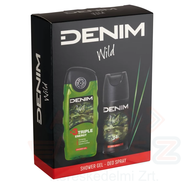 DENIM WILD ajándékcsomag (deo+tusfürdő) 2025 Kép