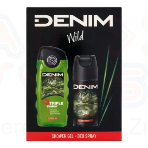 DENIM WILD ajándékcsomag (deo+tusfürdő) 2025