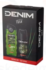 DENIM WILD ajándékcsomag (deo+tusfürdő) 2025 Kép