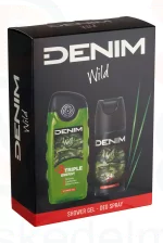 DENIM WILD ajándékcsomag (deo+tusfürdő) 2025 Kép