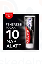 COLGATE fogkrém Advanced white charcoal 75 ml Kép