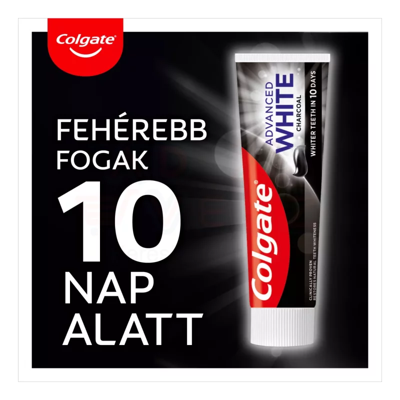 COLGATE fogkrém Advanced white charcoal 75 ml Kép