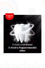 COLGATE fogkrém Advanced white charcoal 75 ml Kép