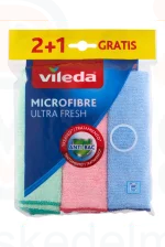 VILEDA Ultra Fresh mikroszálas törlőkendő 3 db Kép