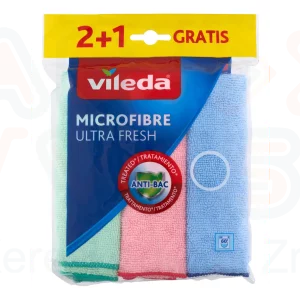 VILEDA Ultra Fresh mikroszálas törlőkendő 3 db