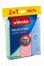 VILEDA Ultra Fresh mikroszálas törlőkendő 3 db Kép