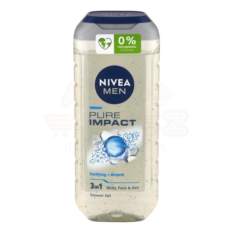 NIVEA MEN tusfürdő 250 ml Pure Impact Kép