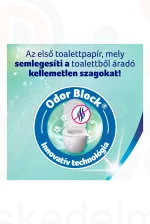 Zewa Deluxe toalettpapír 3 rétegű 4 tekercs Camomile Comfort Kép