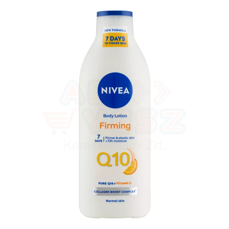 NIVEA Q10 EnergyPLUS Bőrfeszesítő testápoló 400 ml C-Vitaminnal Kép
