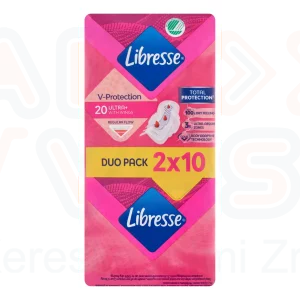 Libresse egészségügyi betét 2x10 db Ultra Normal szárnyas
