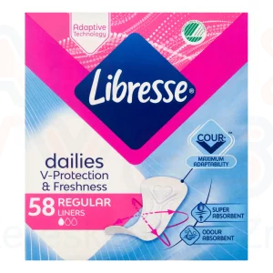 Libresse tisztasági betét 58 db Dailies Fresh Normal