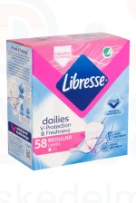 Libresse tisztasági betét 58 db Dailies Fresh Normal Kép