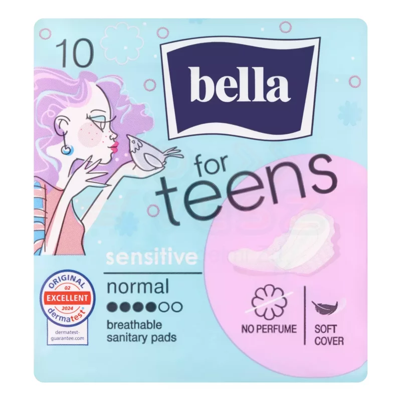 BELLA For Teens Ultra Sensitive Egészségügyi Betét 10 db Kép