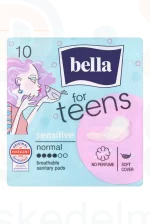 BELLA For Teens Ultra Sensitive Egészségügyi Betét 10 db Kép