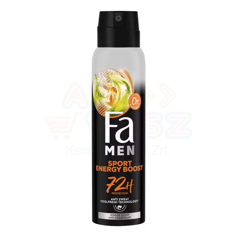 Fa Men Xtreme izzadásgátló deospray 150 ml Sport Energy Boost Kép