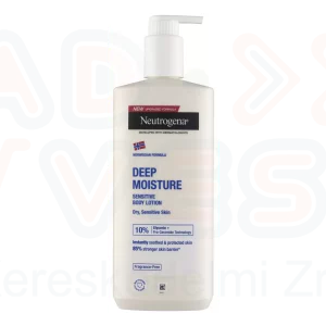 NEUTROGENA testápoló 400 ml Deep Moisture érzékeny bőrre
