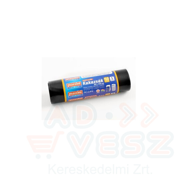 MAZZINI PREMIUM Kukazsák 150 L Extra Erős (80x120cm) - 5 db/roll Kép