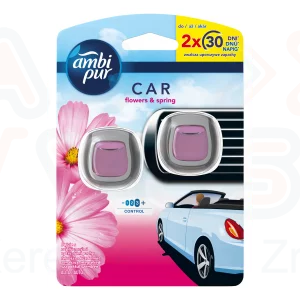 AmbiPur Car autóillatosító 2x2 ml DUO Flowers & Spring