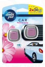 AmbiPur Car autóillatosító 2x2 ml DUO Flowers & Spring Kép