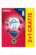 Glade® Touch&Fresh utántöltő 10 ml 2+1 Zamatos cseresznye és bazsarózsa Kép