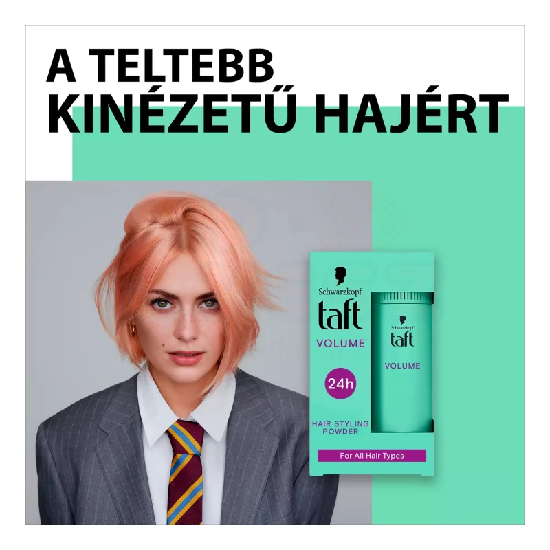 Taft hajformázó por 10 g Volumen Kép