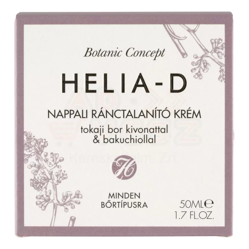 Helia-D Botanic Concept ránctalanító krém tokaji bor kivonattal nappali 50 ml Kép