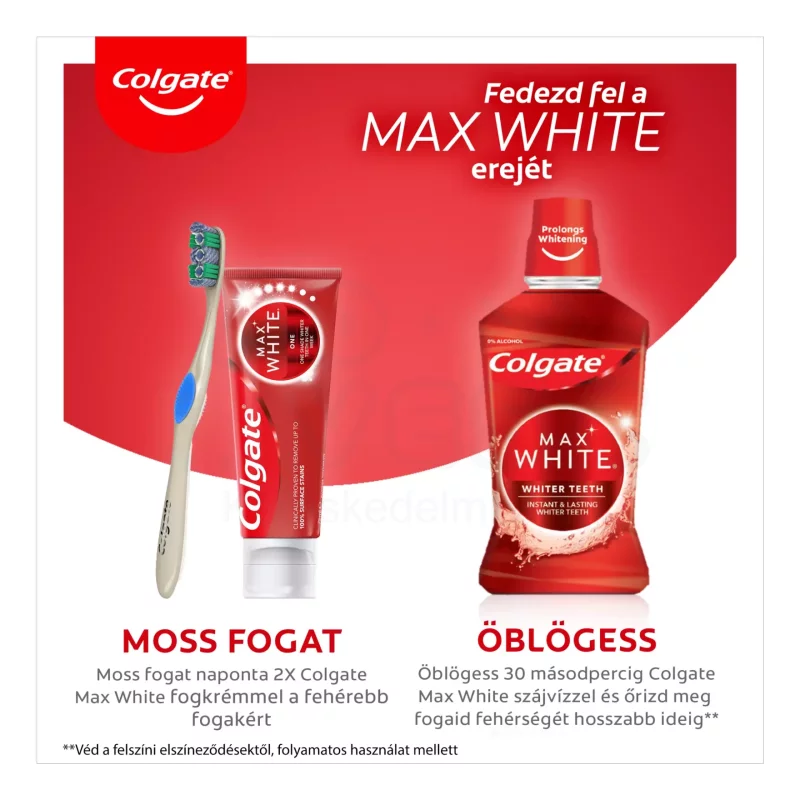 COLGATE szájvíz Max white expert 500 ml Kép