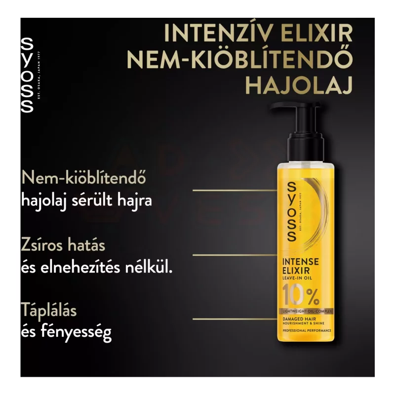 Syoss abszolút hajolaj Beauty elixir 100 ml Kép