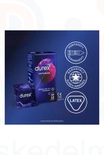 DUREX Óvszer Intense Orgasmic 10 db Kép