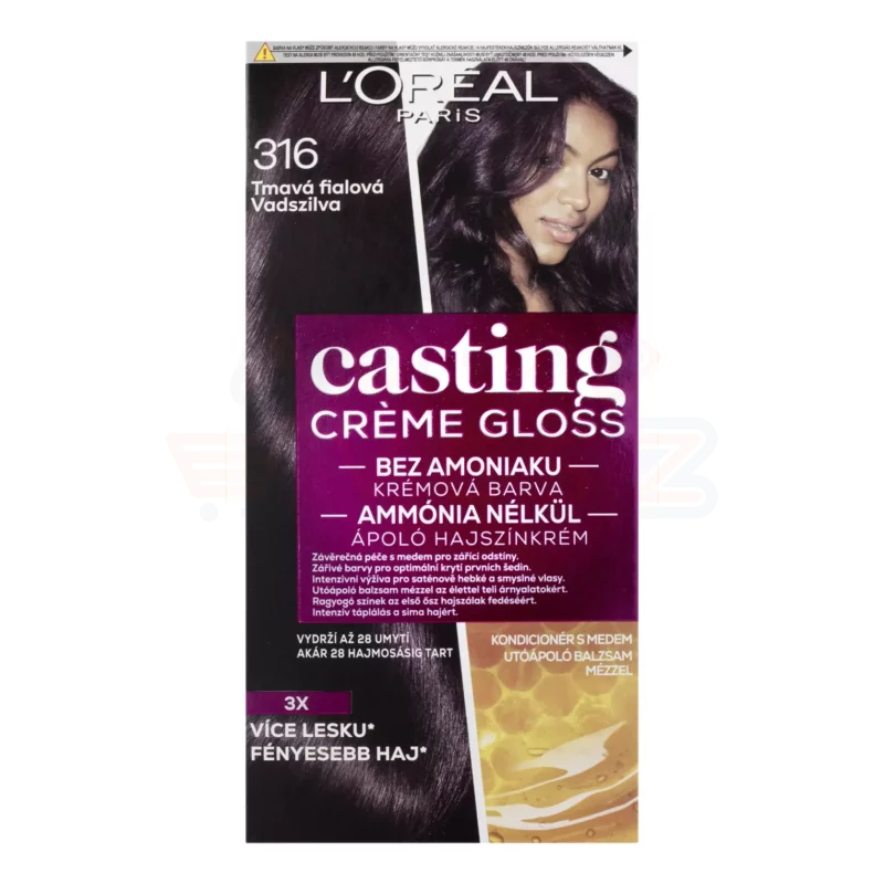 L'ORÉAL Casting Créme Gloss Hajfesték 316 Vadszilva Kép