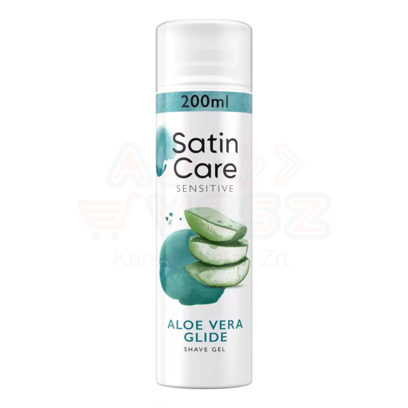 Satin Care borotvazselé Sensitive Aloe Vera Glide 200 ml Kép