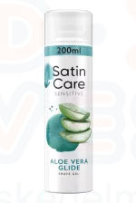 Satin Care borotvazselé Sensitive Aloe Vera Glide 200 ml Kép