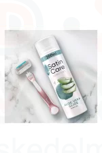 Satin Care borotvazselé Sensitive Aloe Vera Glide 200 ml Kép