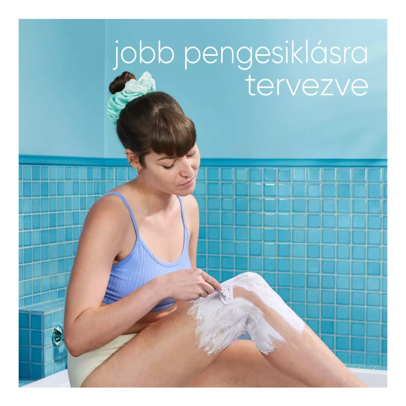 Satin Care borotvazselé Sensitive Aloe Vera Glide 200 ml Kép